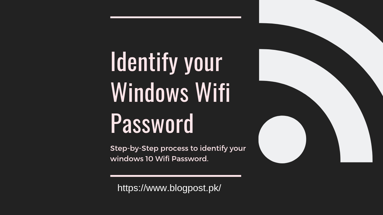 get wifi password windows 10